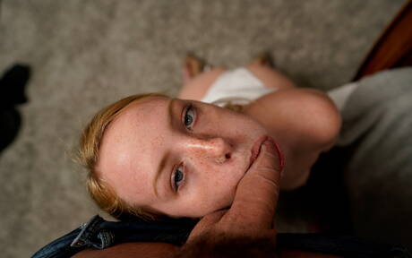 Only Teen Blowjobs are proud to present you with a free photos featuring Dixie Lynn and Brad Sterling in taking dick in mouth scene